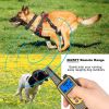 Dog Training Collar IP67 Waterproof Pet Trainer 300mAh Rechargeable 875 Yard Remote Control 4 Modes